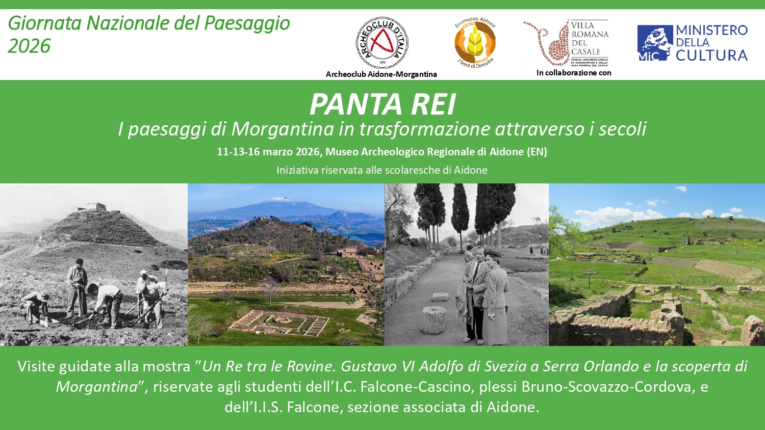 PANTA REI: I paesaggi di Morgantina in trasformazione attraverso i secoli